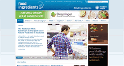 Desktop Screenshot of foodingredientsfirst.com